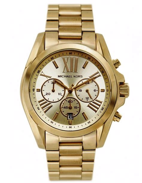 relogio michael kors dourado feminino